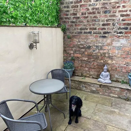 Wonderful Pet Friendly One Bed In Great For Couples Or Friends With A Pull Out Comfortable Sofa Bed Right On The River Ouze With A Private Courtyard Apartment York